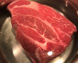 見た目より絶品　牛塊肉のオートミール煮作り方1写真