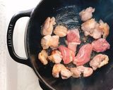 鶏肉のトマト赤ワイン煮カチャトーラ(動画作り方4写真