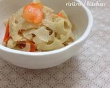 コンソメ味！しらすレンコンきんぴら作り方4写真