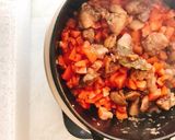 鶏肉のトマト赤ワイン煮カチャトーラ(動画作り方12写真