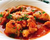 鶏肉のトマト赤ワイン煮カチャトーラ(動画作り方15写真