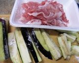 なすの肉巻きソテー!みそだれソース作り方2写真