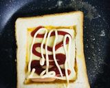 簡単ピザ風トースト作り方5写真