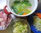 楽ちんな切り方鶏ねぎ汁作り方4写真