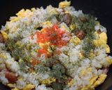 大葉茶チャーハン作り方5写真