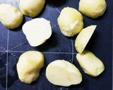 青のりが決め手！ジャガイモのカリカリ焼き作り方1写真