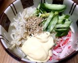 洗い物少！簡単★切り干し大根のサラダ作り方2写真