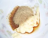 青梗菜のマヨ胡麻和え作り方1写真
