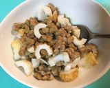 シンプルに。チクワ納豆ご飯作り方3写真
