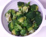 ブロッコリーの食べラー炒め作り方1写真