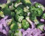 ブロッコリーの食べラー炒め作り方4写真