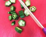 話題入り✨お弁当に！オクラのめんつゆ和え作り方3写真