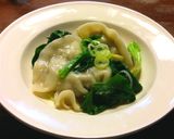 ザワークラウトアレンジセロリの葉入り餃子作り方7写真