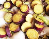 さつまいもと白菜の挽肉あんかけ♪作り方6写真