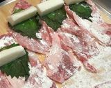 簡単!お弁当◎長芋と青しその甘だれ豚巻き作り方2写真