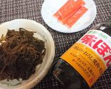 ヘルシー【もずくとカニカマのポン酢和え】作り方1写真