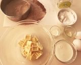 萌え段*生チョコシフォン*バレンタイン作り方1写真