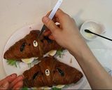 クロワンサンド☆キャラパン作り方5写真