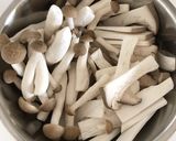 肉団子のきのこたっぷりクリームソース！作り方5写真