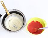レンジでチン★ピンクバレンタインドーナツ作り方3写真
