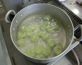 プチヴェールの白玉団子~秋葉区~作り方5写真