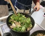 プチヴェールとチキンのトマト煮～秋葉区～作り方3写真