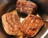 豚肩ロースの煮豚作り方1写真