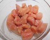 鶏胸肉のみぞれ煮♪作り方1写真