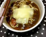 簡単残りカレーdeカレーうどん作り方5写真
