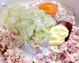 ふわっふわ！豆腐と豚肉の豆腐ハンバーグ作り方4写真