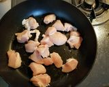 焼くだけ簡単★鶏肉とたらこの炒め物作り方2写真
