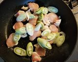 焼くだけ簡単★鶏肉とたらこの炒め物作り方3写真