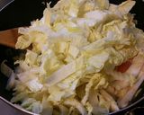 白菜とエリンギ・にんじん炒め。作り方5写真