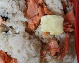 鮭バターの焼きおにぎり作り方2写真
