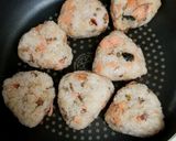 鮭バターの焼きおにぎり作り方4写真