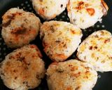 鮭バターの焼きおにぎり作り方5写真