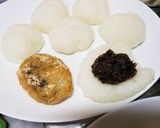 小豆水煮使用 おはぎ作り方4写真