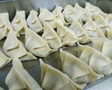 プリプリ海老の海鮮揚げ餃子作り方12写真