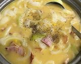 簡単！あったか✨コーンポタージュ鍋作り方5写真