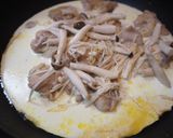鶏肉ときのこの和風クリームソテー作り方6写真