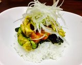 韓国風♪サーモンポキ丼♪作り方5写真