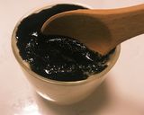 正月の残ったお餅で★黒ごまミルクプリン作り方9写真