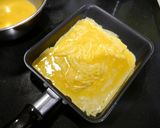 お弁当！昆布のだし巻きたまご作り方2写真