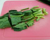 茅乃舎野菜だし❤️ほうれん草ソテー♪作り方1写真