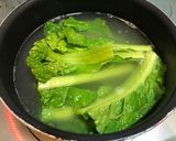 かつお菜のオイスターソース掛け作り方2写真