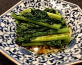 かつお菜のオイスターソース掛け作り方3写真