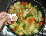 鶏むね肉のカレー風味炒め♪簡単作り方17写真