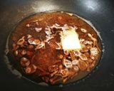 なめことワカメの和風パスタ作り方3写真