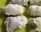 クルッと巻くだけ！ロール白菜ハヤシソース作り方6写真
