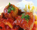 クルッと巻くだけ！ロール白菜ハヤシソース作り方14写真